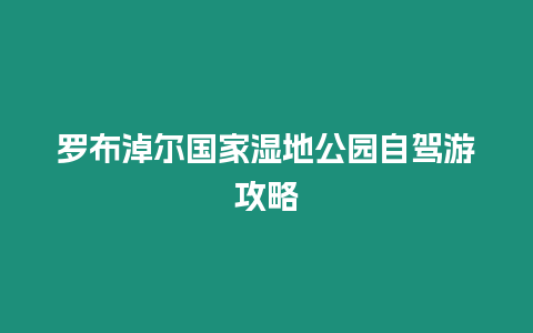 羅布淖爾國家濕地公園自駕游攻略