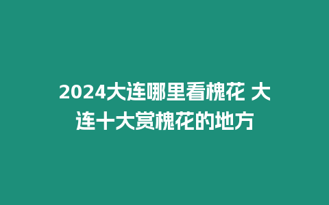 2024大連哪里看槐花 大連十大賞槐花的地方