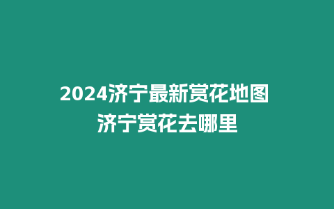 2024濟寧最新賞花地圖 濟寧賞花去哪里