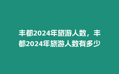 豐都2024年旅游人數，豐都2024年旅游人數有多少