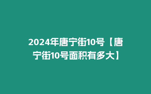 2024年唐寧街10號【唐寧街10號面積有多大】