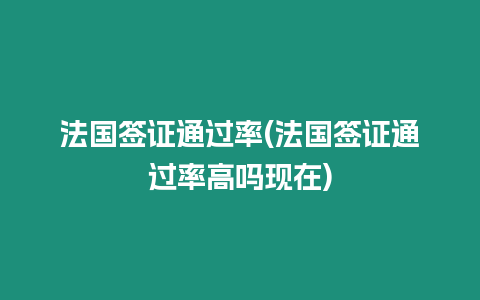 法國(guó)簽證通過(guò)率(法國(guó)簽證通過(guò)率高嗎現(xiàn)在)