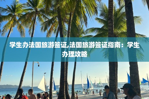 學生辦法國旅游簽證,法國旅游簽證指南：學生辦理攻略