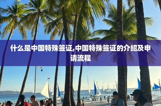 什么是中國特殊簽證,中國特殊簽證的介紹及申請流程