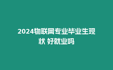 2024物聯網專業畢業生現狀 好就業嗎