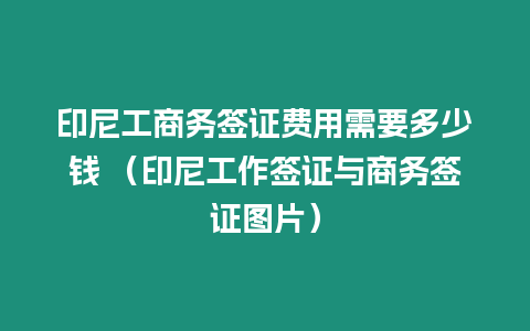 印尼工商務(wù)簽證費(fèi)用需要多少錢(qián) （印尼工作簽證與商務(wù)簽證圖片）