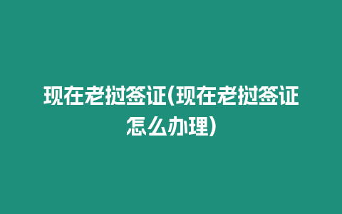 現在老撾簽證(現在老撾簽證怎么辦理)